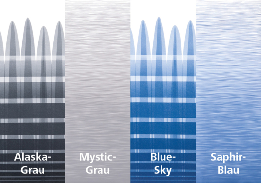 Omnistor 9200 Markise Gehäuse Eloxiert 4,50m Saphir-Blau Omnistor 9200 Markise Gehäuse Eloxiert 4,50m Saphir-Blau