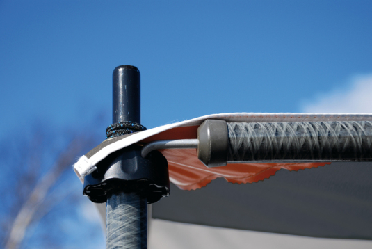 Isabella Sonnendach Shadow Netzseite für alle Sonnendachgrößen