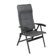Westfield Campingstuhl Noblesse Grau Meliert