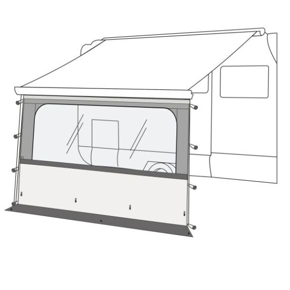 Fiamma Vorderwand Blocker Pro 375 071/019