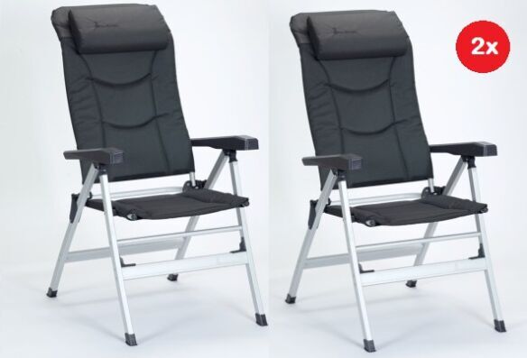 Isabella Campingsessel Thor dunkelgrau 2er Spar-Set Art: 700006242 700006242