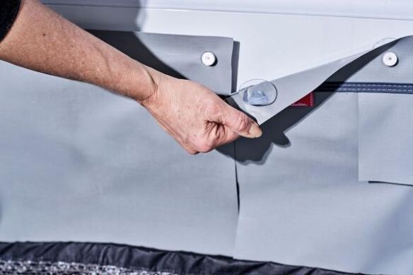 Windblende & Radkastenabdeckung Campervan