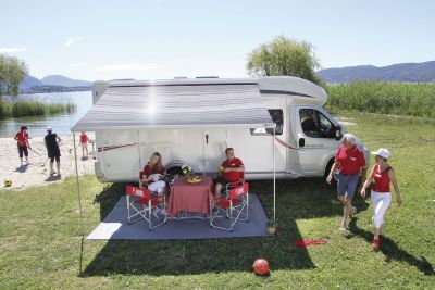 Fiamma F45 S 230 Polar White/-Royal Grey