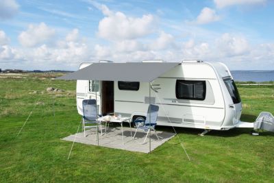 Frankana Sonnenvordach Playa 300 x 240 Farbe Grau 070/402