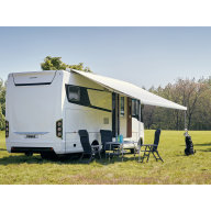 Thule Omnistor 9200 mit Motor 6,00 Tuchfarbe Mystic Grau Gehäusefarbe eloxiert