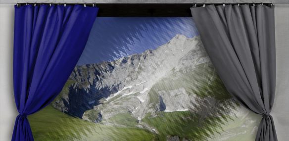 Gardinen für Thule Panorama Gardinen für Thule Panorama