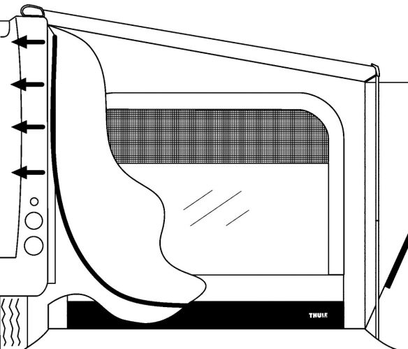 Thule QuickFit Side Tensioning Kit Thule QuickFit Side Tensioning Kit