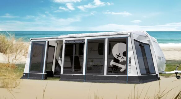 Wigo Rolli Plus Stone Markisenzelt Tiefe 250 Gr.7 6887